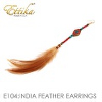 【雑誌掲載】Ettika/エティカ 新作フェザーインディアンピアス
