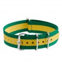 【新色入荷!!】J.CREW ジェイ.クルー Watch strap ストライプ ウォッチ ストラップ (JADE YELLOW)