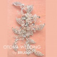 【大人ウエディング】ブライダル髪飾り　B-310