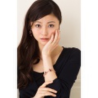 イザベルドゥミルリIsabelle de Millery スワロフスキーフラワーモチーフゴールドブレスレット/アメジスト