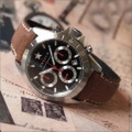 オキシゲン OXYGEN 腕時計 クロノグラフ EX-C-SPR-42-CL-DB (224917) レザーベルト アウトレット品
