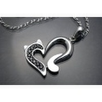 キラキラオープンニャート　BLCZペンダント