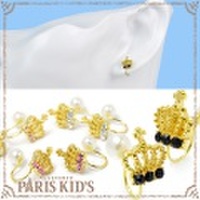 クラウン パール イヤリング ymgir