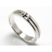 クロスレリーフ・シルバーリング/r033