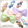 グログラン シュガー リボン バレッタ パリスキッズ本店 原宿 pariskid’s 公式 通販 安い ymgir