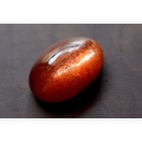 サンストーン【4】天然石ルース・カボション（21×14mm）