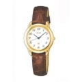セイコー 女性用腕時計 SSWX052 電池時計 サイドワニ革バンド SEIKO レディースウオッチ　名入れ刻印対応、有料　取り寄せ品
