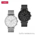 タイメックス TIMEX 腕時計 ウィークエンダーフェアフィールド クロノグラフ 41mm メタル メッシュベルト