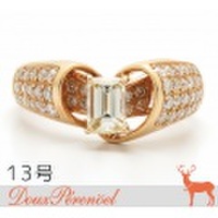 ダイヤモンド リング 13号 K18PG D:0.503 0.45 [18金ピンクゴールド 指輪]