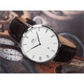 ダニエル ウェリントン DANIEL WELLINGTON 腕時計 1122DW シルバー 38mm DAPPER YORK ダッパー ヨーク
