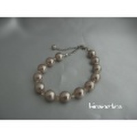 チェコとスワロフスキービーズのブレスレット