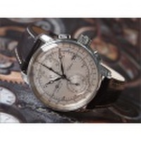 ツェッペリン ZEPPELIN 腕時計 8670-1 100周年記念 クォーツ 42mm レザーベルト