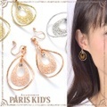 ティアドロップループ イヤリング パリスキッズ本店 原宿 pariskid’s 公式 通販 安い josim