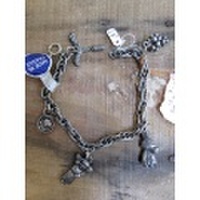 パリのアクセサリー　ワインブレスレット
