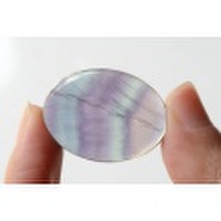 フローライト【9】天然石ルース・カボション　（30×22mm）