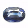 ブルー・サファイヤ ルース(裸石) 0.617ct, オーバル ( ブルーサファイヤ/ブルー・サファイア/コランダム/青玉/鋼玉 ) 【 日本宝石科学協会 】【 送料無料 】