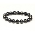 ブレスレット サファイヤ 128面カット 11φ 18玉 No.5