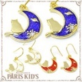 プラネット クレッセントムーン キャット ピアス ねこ colpo