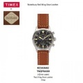 プレゼント付 腕時計 ウォータベリー クロノグラフ タイメックス TIMEX waterbury レッドウイング シュー レザー