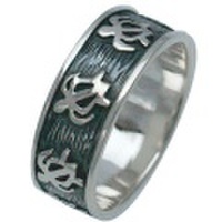 ペトログリフホヌリング　ハワイアンロコジュエリー