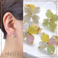 ポリッシュクローバーピアス ymgir