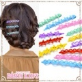 モチーフ ヘアピン カラフル 6本セット colpo