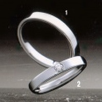 ラザール ダイヤモンド　結婚指輪・マリッジリング・（プラチナ） 画像２　ダイヤモンド入り　URB804 【別作/納期４週間】