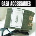レザーブレス　オールドキャンバス使用/50mm/KHA/無骨な素材感が魅力のメンズ革アクセ
