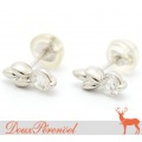 一粒ダイヤ ピアス Pt900 D:0.16　D:0.16 [ダイヤモンド プラチナ]