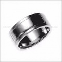 金属アレルギー対応のチタンジュエリー/チタンアクセサリー　男女兼用のユニセックスタイプリング　金属アレルギー用リング　MARE/マーレ　プラチナイオンコーティング チタンリング ［送料区分：A］［ラッピング無料］［お取り寄せ商品］