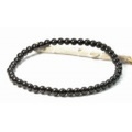 限定!ブラックトルマリンAAの4mmブレスレット/10月 【パワーストーン・天然石】