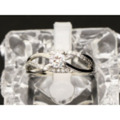 新着【PT900 プラチナ】指輪 リング ダイヤモンド0.313ct ダイヤモンド0.17ct 12号 3.7g レディース 3310-0