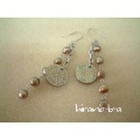 淡水パールのピアス