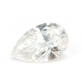天然ダイヤモンド ルース(裸石) 0.143ct, Fカラー, VS-2, ペアシェイプ 【 中央宝石研究所ソーティング袋付 】 【 送料無料 】