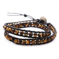 特価!タイガーアイのラップブレス【パワーストーン・天然石】