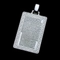 般若心経ペンダント・Pt900プラチナ ペンダント ネックレス メンズ Pt900プラチナ 名入れ