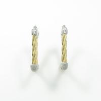 750YG／750WG ダイヤモンドピアス