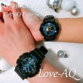 CASIO カシオ ペアウォッチ 腕時計 CASIO ペアセレクション LOVE-AQ G-SHOCK Baby-G ジーショック ベビージー Gショック ベビーG GA-100CB-1AJF BGA-190GL-1BJF [ギフト/プレゼント/記念日/誕生日/クリスマス/カップル/国内正規販売店/Authorized Dealer]