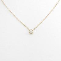 アガット ダイヤモンドネックレス10％引き