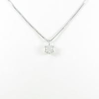 タサキ ダイヤモンドネックレス 0．308ct・G・SI1・EXT