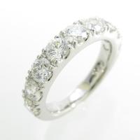 PT ハーフエタニティ ダイヤモンドリング