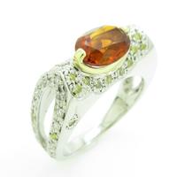 PT／K18YG シトリンリング