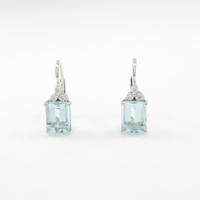 ポンテヴェキオ アクアマリンピアス