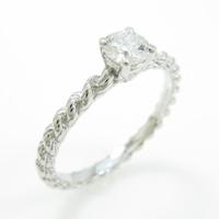 ブシュロン セルパンボエム リング 0．23ct・F・VVS2・3EXT10％引き