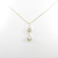 K18YG ダイヤモンドネックレス