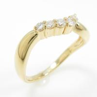 K18YG ダイヤモンドリング30％引き