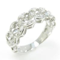 K18WG ダイヤモンドリング