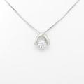 【新品】プラチナダイヤモンドネックレス 0．187ct・E・SI1・GOOD20％引き