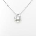 【新品】プラチナダイヤモンドネックレス 0．217ct・E・SI2・GOOD