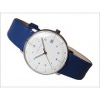 ユンハンス JUNGHANS 腕時計 047/4540.00 クォーツ レザーベルト